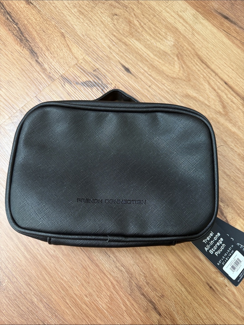 French Connection Black Toiletry bag, Unisex, NWT